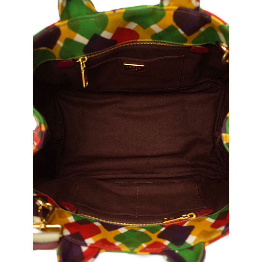 Prada Kanapa Tote Bag Multi Color - Picture 3 of 5
